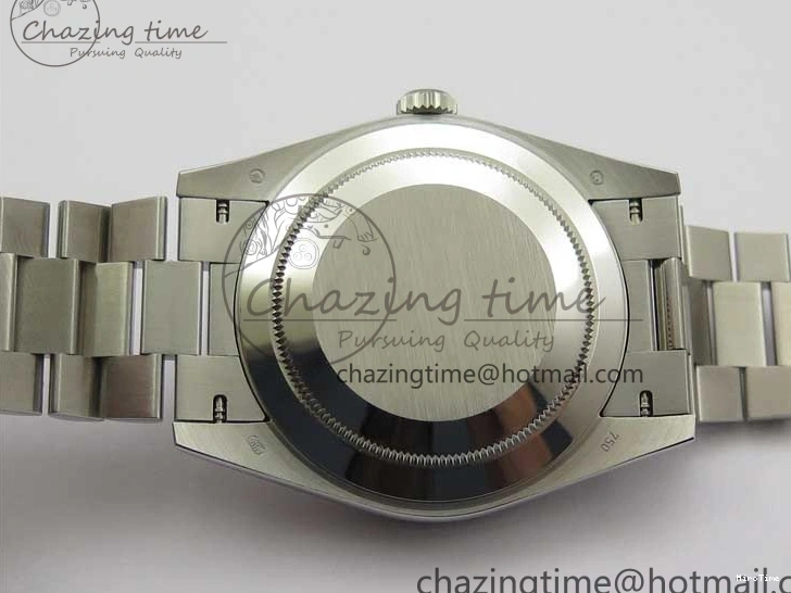 MiroTime 0421 WaterResistant Day Date 40 SS Bp Maker 1:1 Best Edition Tiffany Blue Roman Dial on SS Bracelet A 2549